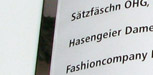 objektbeschilderung grosshandel