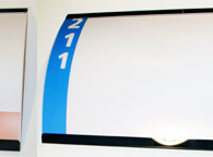 edelstahl schilder DIN-A3