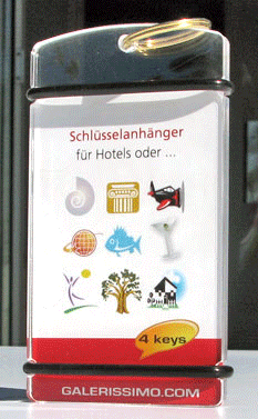 schlüsselanhänger für hotelzimmer