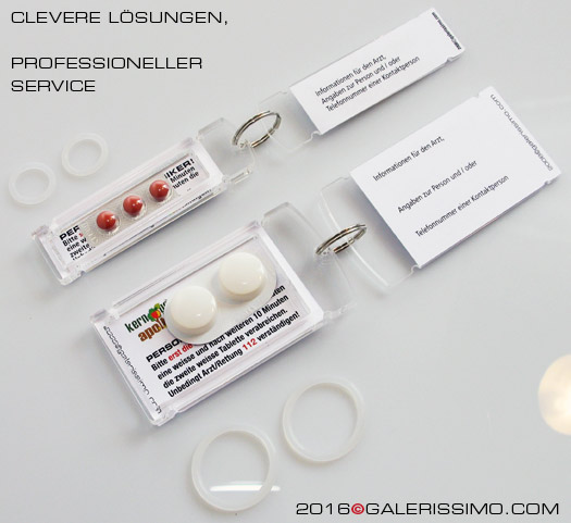 pillensafe schlüsselanhänger