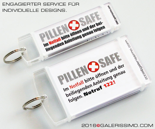 schlüsselanhänger pillensafe