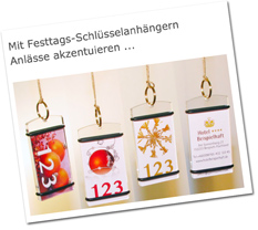 Xmas-Schlüsselanhänger