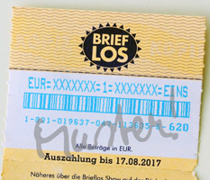 schlüsselanhänger für brieflos