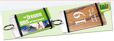 Nutzen von Foto-Schlüsselanhängern