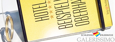 Goldene Schlüsselanhänger