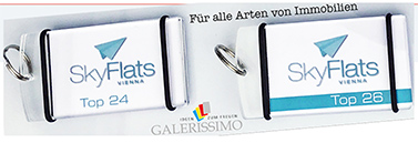 Schlüsselanhänger für Immobilien