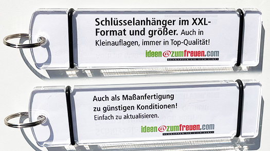 XXL schlüsselanhänger